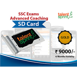 GOLD SSC Exams Advanced Coaching SD Card (English)