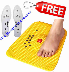 Acupressure Power Foot Mat 2000 best Quality plastic with free shoe shole