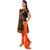 WV&U Black and orange Dress