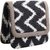 TARUSA Black Cotton Printed Sling Bag For Women