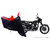Mototrance Sporty Arc Blue Red Bike Body Cover For Enfield Classic 350