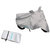 Mototrance Silver Bike Body Cover For Enfield GT
