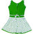 Flora Self Design  Cotton Dresses For Girls (combi)