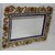 Marble Brown Flower Design Suare Photo Frame