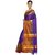 Indian Style Sarees Latest Women's REDGreen Polycotton Badge Saree with blouse (COLORS AVAILABLE)RED AANGI