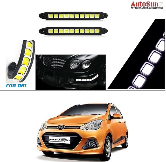 Hyundai xcent deals daytime running lights