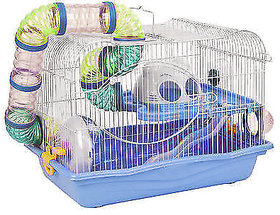 HAMSTER CAGE with Excercise wheel  Tunnel (imported) BPH 343