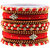 Kalyani Covering Red Color Thread Bangle Set for Women