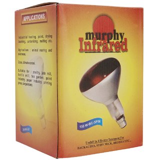 Buy Murphy Infrared Bulb IRR 250V/250W E-27 Online @ ₹525 from ShopClues