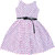 Flora self Design Cotton Dresses for Girls(combi)