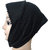 Hijab BLACK LACE RHINSTONE CANVAS NINJA Under Scarf Ladies Abaya Head Hair Cover Women Tube Cap Burqa Stole Hosiery