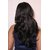 Ritzkart Womens Fashion Style Wavy Curly Long Hair Girl Full Wigs black brown 6094 3H33
