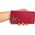 my pac Mia hand clutch purse for girls red C11575-3