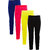 Naughty Ninos Girls Cotton Legging pack of 4 colors