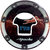 Customize Vinyl fuel cap Sticker protractor For TVS Apache Bikes