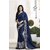 Indian Beauty Multicolor Floral Georgette Saree With Blouse