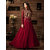 Salwar Soul New Disigner Georgette maroon Anarkali Suit In Wine Colour