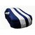 Benjoy Arc Blue Stylish Silver Stripe Car Body Cover For TATA Manza