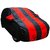 Benjoy Arc Blue Stylish Red Stripe Car Body Cover For Mahindra TUV300