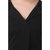 Texco Women Black Solid Full sleeve V' neck Top