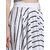 Texco Women White & black Striped Short Flared Skirt