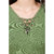 Texco Women Olive green Solid Full sleeve Tie up neck Top