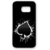 Samsung Galaxy S7 Edge Designer Hard-Plastic Phone Cover from Print Opera - Black Spade Of Cards