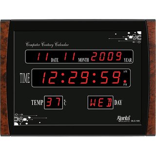 Ajanta OLC 105 Digital Wall Clock
