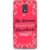 Lenovo A6600 Designer Hard-Plastic Phone Cover from Print Opera -Perfect woman born in august