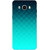 Galaxy J7 2016 Case, Galaxy On8 Case, Aqua Shade Abstract Slim Fit Hard Case Cover/Back Cover for Samsung Galaxy On8/ J7 2016