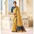 Designer Poly Silk Saree in Gold Colour