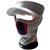 eTijaarath Cap Style Ninja Mask White Color With Red amp Black Nose Lines Covers Full Face, Bike Riders Pollution Safey Mask With Velcro Closure