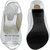 Vaniya shoes Women's Silver Cone Heels