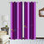 Famekart Royal Dark Purple Shade Stripped Pattern Design Long Door Curtain (Pack of 2 Piece 9 Feet Curtain)