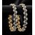 Aabhu American Diamond Leaf Shape Gold Plated Bangles Kada Set Jewellery For Women And Girl
