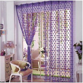 Buy Angel Home Set Of Heart Curtains For Door Hrt2 Online Get