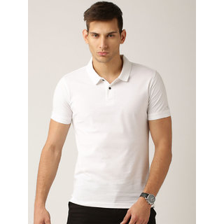 SquareFeet White Polo Tshirt