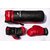 SportSoul Kids Boxing Set (Punching Bag, Gloves  Headgear), Red  Black