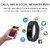 Bingo F1 Waterproof Silicon Smart Fitness Band For All smart phones (BLACK)