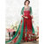 Shruti Cretion Women's Red Embroidered Semi- Stitched Georgette Dress Material