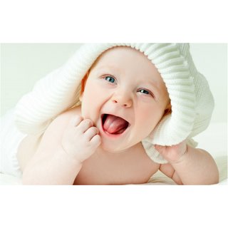 Cute Baby Smiling Poster for room and home dcor