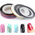 10 PCS High Quality Professional Nail Art Pretty Sticker Rolls Striping Tape Line Foil Nail Tape For Decoration Nail Art