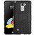 Anvika Rugged Hard Back Cover Kick stand Armor Case for LG Stylus 2 (Black)