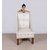 Single piece natural off white chair