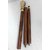 piru walking stick eagle shaped long brass collar made from indian solid rose wood(shisham wood) Brown