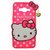 FOR  Samsung Galaxy J2 Prime Anvika Cute cartoon Hello Kitty Silicone With Pendant Back Case Cover For Samsung Galaxy J2 Prime ( Pink)