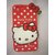 Anvika 3D Cute Style Hello Kitty Soft Back Cover For Lenovo K5 Plus  - Red