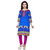 The Four Hundred Women's Cotton Printed Free Size Unstitched Regular Wear Kurti Material (Combo pack of 5)
