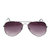 Yuvi Black And Purple UV Protection Aviator for Women Combo Pack Of 2
