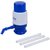 Colonial Plastic Drinking water Pump, 6-Piece, Blue and White